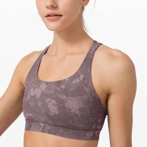 Lululemon Energy Bra *Medium Support, B/C Cup - Color: Rejuvenate Multi, Size: 6